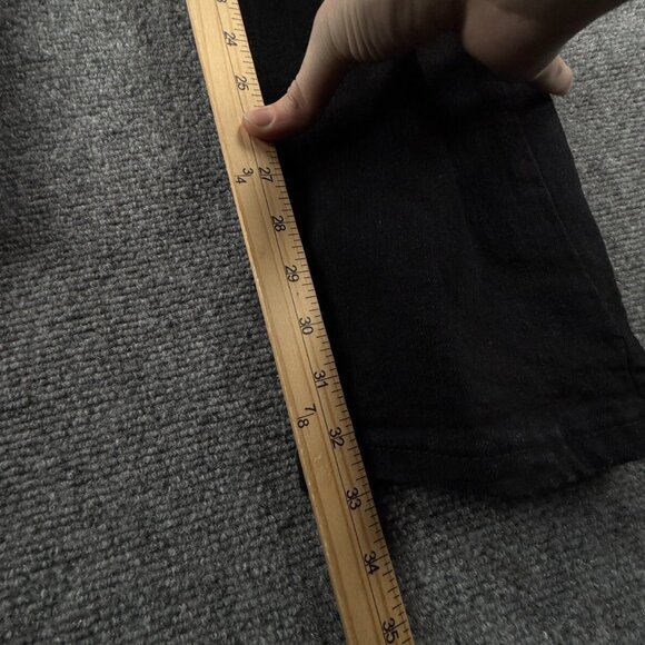 Rocawear Y2K Women Jeans Size 22 Black Pockets Embellished Spell Out Logo 1999 - Picture 10 of 16